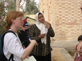 Bonnie Interviews in Iraq