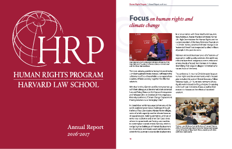 HRP’s 2016-2017 Annual Report