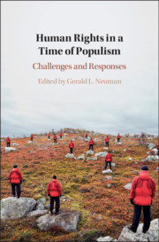 Book cover of Human Rights in a Time of Populism