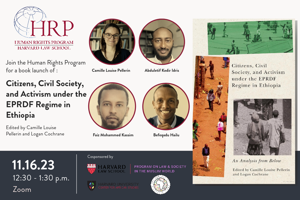 Book Launch: Citizens, Civil Society, and Activism under the EPRDF Regime in Ethiopia: An Analysis from Below