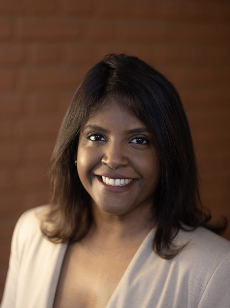 Headshot of Thyagi Ruwanpathirana smiling and looking into camera