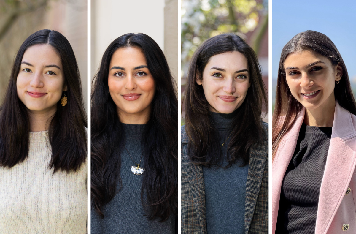 Photo collage of 4 women.